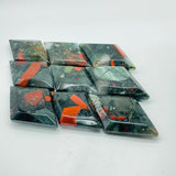 Natural Africa Blood Rhombus Shaped Carving Wholesale -Wholesale Crystals