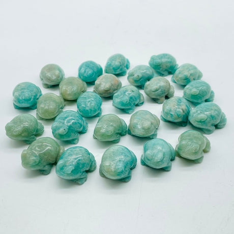 Natural Amazonite Frog Carving Wholesale -Wholesale Crystals