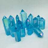 Natural Blue Aura Crystals Points -Wholesale Crystals