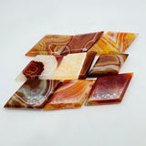 Natural Carnelian Rhombus Shaped Wholesale - Wholesale Crystals