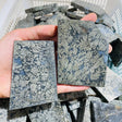 Natural Free Form Pyrite Flowers Symbiosis Mixed Agate Slab Wholesale -Wholesale Crystals