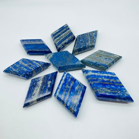 Natural Lapis Lazuli Rhombus Shaped Carving Wholesale -Wholesale Crystals