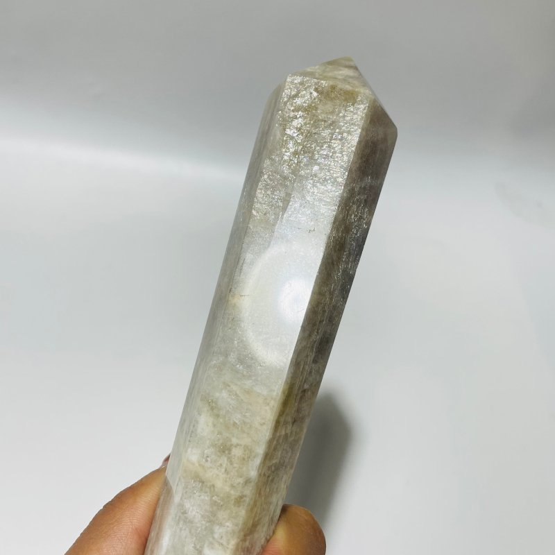 Natural Moonstone Scepter Point Magic Wand Wholesale - Wholesale Crystals