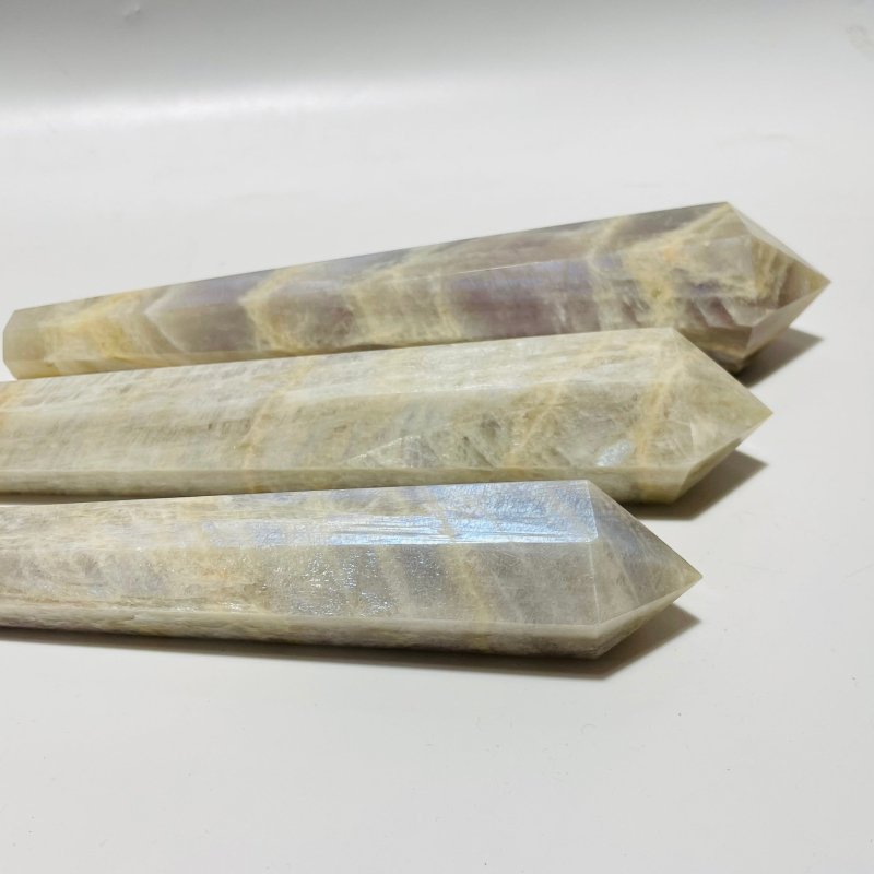 Natural Moonstone Scepter Point Magic Wand Wholesale - Wholesale Crystals