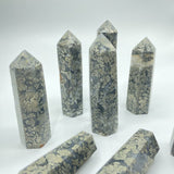 Natural Pyrite Flowers Symbiosis Mixed Agate Tower Point Wholesale -Wholesale Crystals