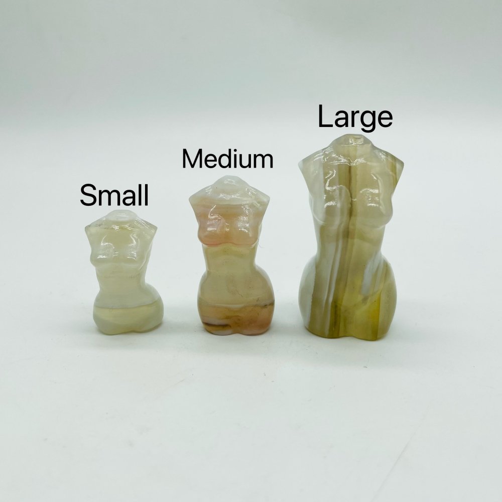 Natural Stripe Agate Goddess Carving Wholesale -Wholesale Crystals