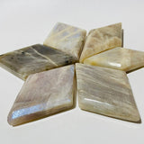 Natural Sunstone Mixed Moonstone Rhombus Shaped Wholesale - Wholesale Crystals