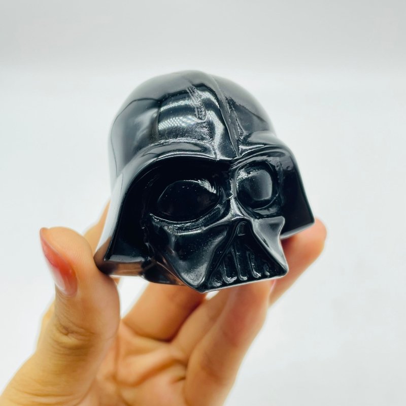 Obsidian Darth Vader Head Carving Wholesale -Wholesale Crystals