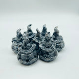 Obsidian & Larvikite Pumpkin Wizard Carving Wholesale -Wholesale Crystals