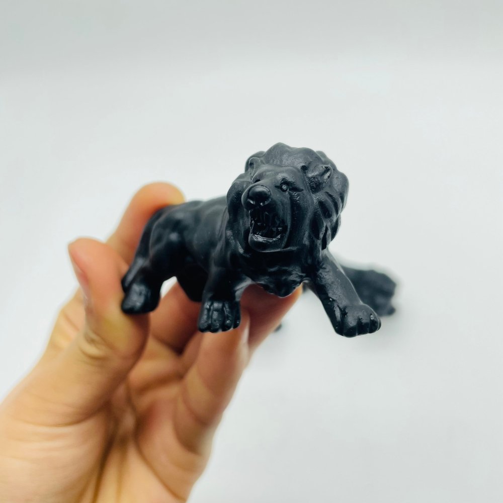 Obsidian Lion Carving Wholesale -Wholesale Crystals