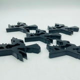 Obsidian Witch Riding A Broom Carving Wholesale -Wholesale Crystals