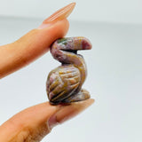 Ocean Jasper Flamingos Carving Wholesale - Wholesale Crystals