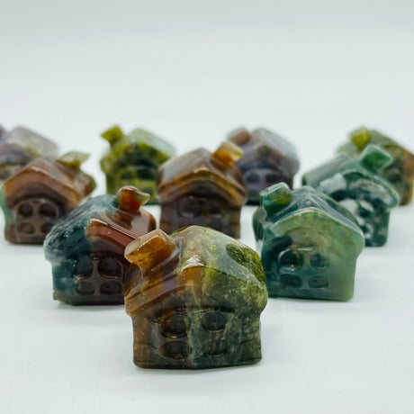 Ocean Jasper House Carving Wholesale -Wholesale Crystals