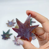 Ocean Jasper Maple Leaves Carving Wholesale -Wholesale Crystals