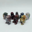 Ocean Jasper & Moss Agate Dinosaur Tyrannosaurus Rex Carving Wholesale -Wholesale Crystals