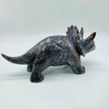 Ocean Jasper Three Horns Dinosaur Carving -Wholesale Crystals