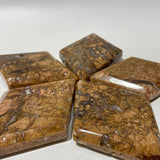 Orange Agate Rhombus Shaped Wholesale - Wholesale Crystals