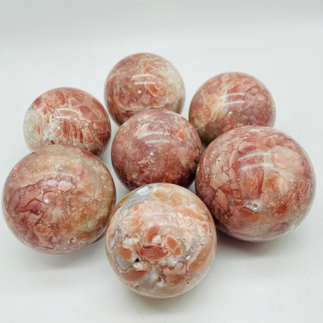Pink Agate Spheres Ball Wholesale -Wholesale Crystals