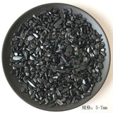 Black Obsidian Gravel Chips -Wholesale Crystals