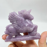 Purple Lepidolite Pegasus Carving Wholesale -Wholesale Crystals