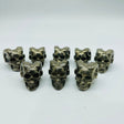 Pyrite Shofar Skull Horned Devil Carving Wholesale -Wholesale Crystals