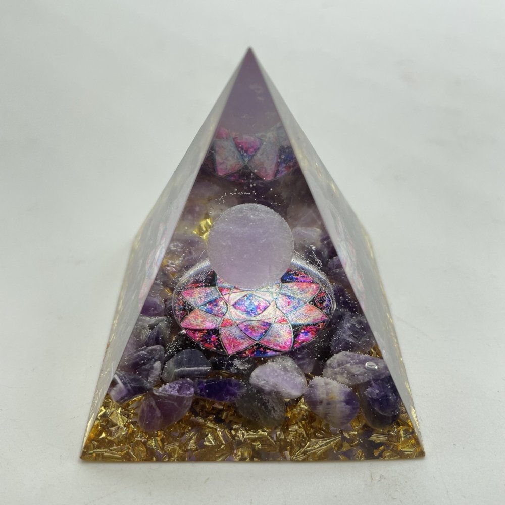 Quartz Amethyst Rose Orgone Pyramid Wholesale -Wholesale Crystals