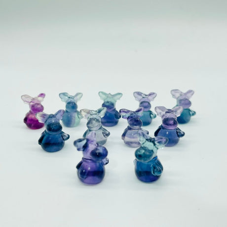Rainbow Fluorite Mini Moose Carving Wholesale -Wholesale Crystals