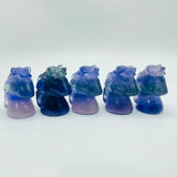 Rainbow Fluorite Unicorn Carving Wholesale -Wholesale Crystals