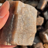 Raw Black Rainbow Sun Stone With Hematite Rough Stone Wholesale - Wholesale Crystals