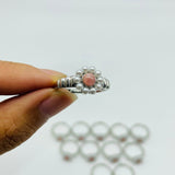 Rhodochrosite Flower Ring Wholesale -Wholesale Crystals