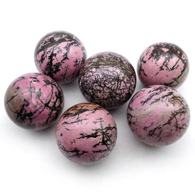 Rhodonite ball -Wholesale Crystals