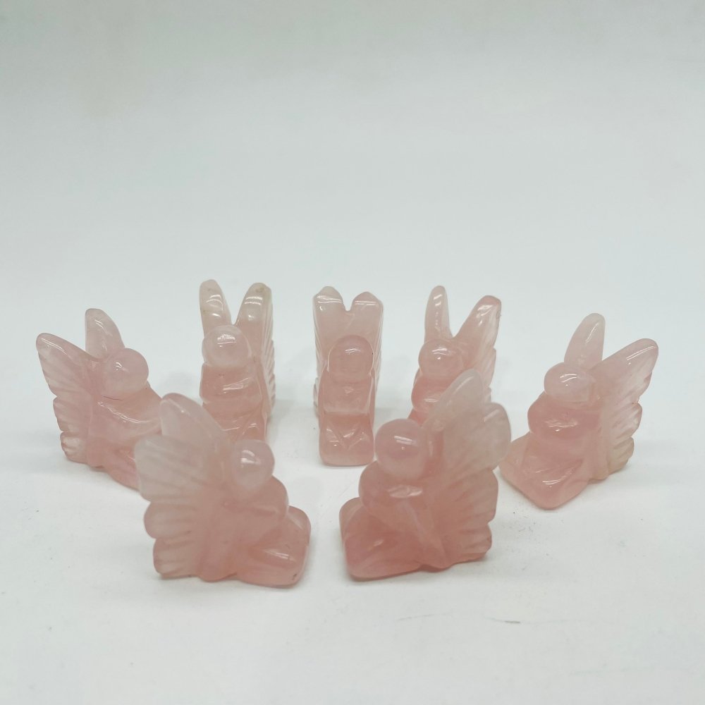 Rose Quartz Butterfly Fairy Wholesale -Wholesale Crystals