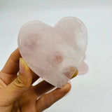 Rose Quartz Heart Gua Sha Facial Tool -Wholesale Crystals