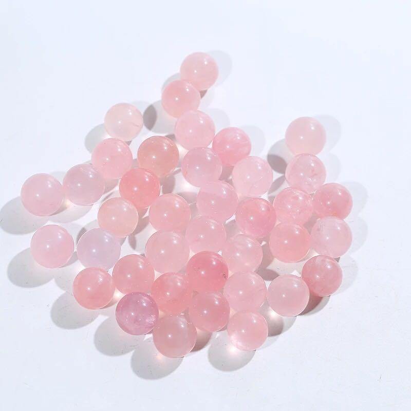 rose quartz sphere -Wholesale Crystals