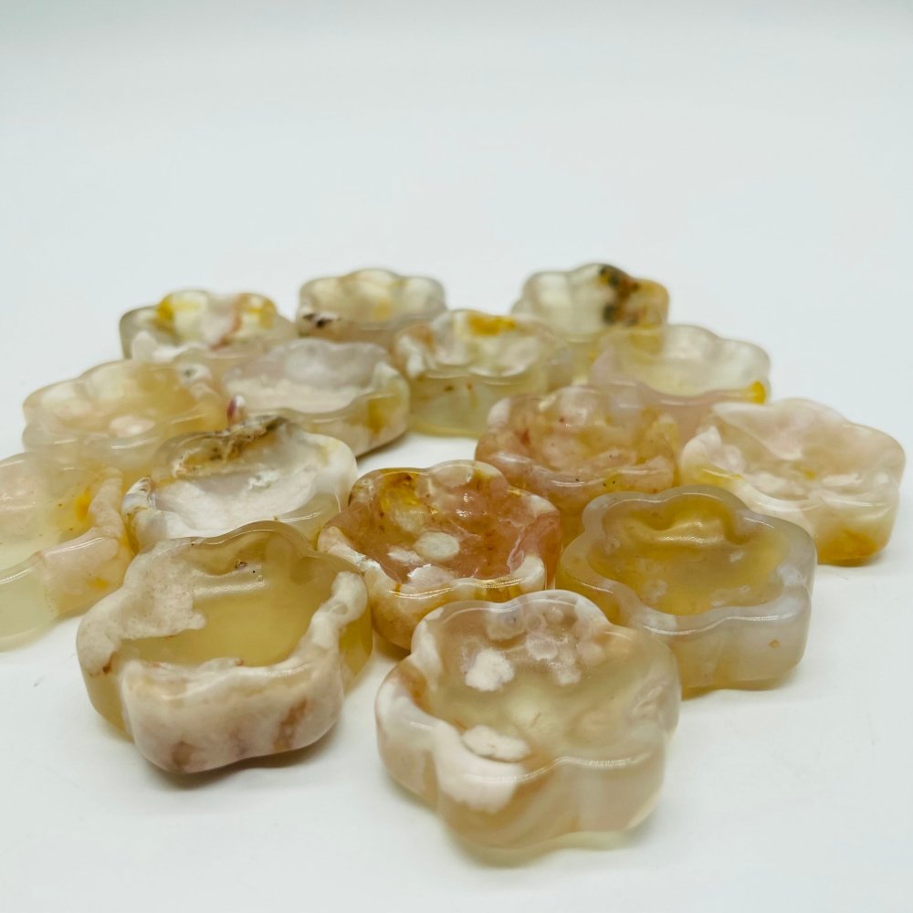 Sakura Agate Flower Bowl Wholesale -Wholesale Crystals