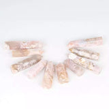 Sakura agate tower quartz crystals point -Wholesale Crystals