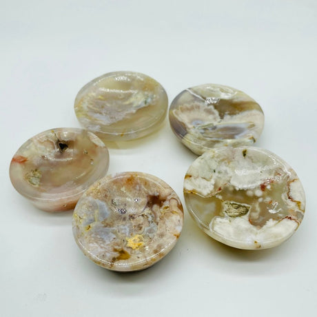 Sakura Flower Agate Shallow Bowl Wholesale -Wholesale Crystals