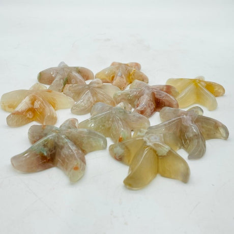Sakura Flower Agate Starfish Carving Wholesale -Wholesale Crystals