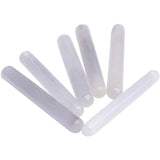 Selenite Massage Wands Round 6 Inches -Wholesale Crystals