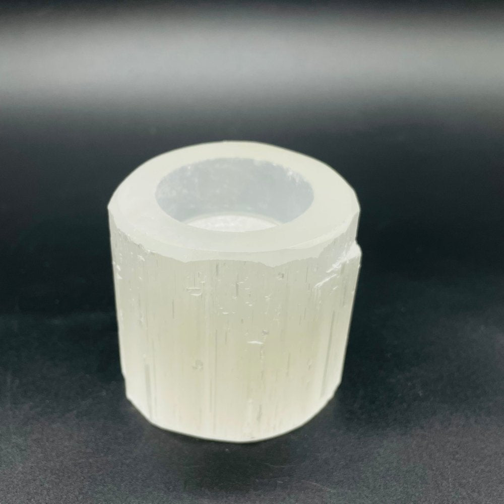 Selenite Round Candle Holder Wholesale -Wholesale Crystals