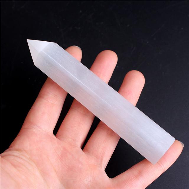 selenite tower point 2-3.5in(5-9cm) -Wholesale Crystals
