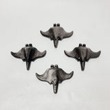 Silver Sheen Obsidian Manta Ray Carving Wholesale -Wholesale Crystals