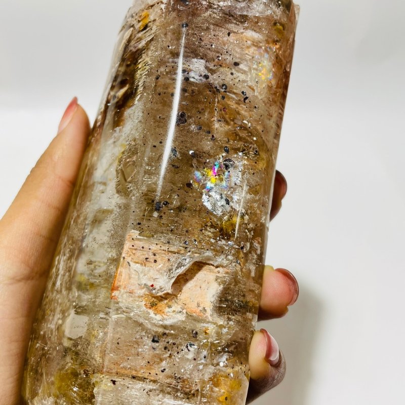 Skeletal Crystal Garden Quartz Mixed Mica High Grade Crystal Point For Collection -Wholesale Crystals