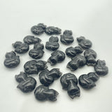 Sliver Obsidian Fox Pendant Wholesale -Wholesale Crystals