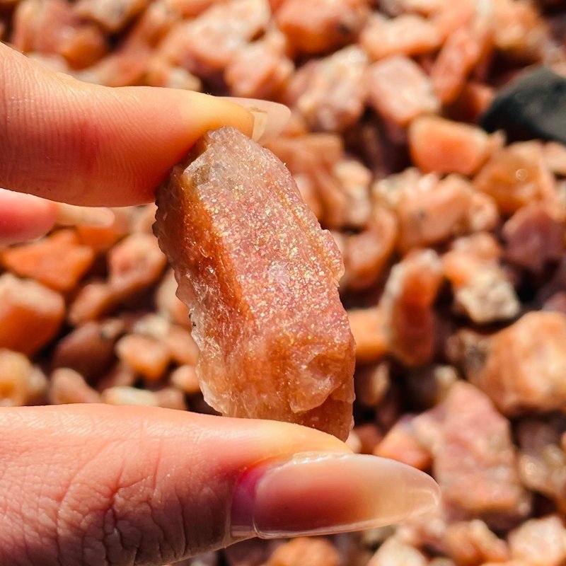 Small Raw High Quality Sunstone Wholesale - Wholesale Crystals