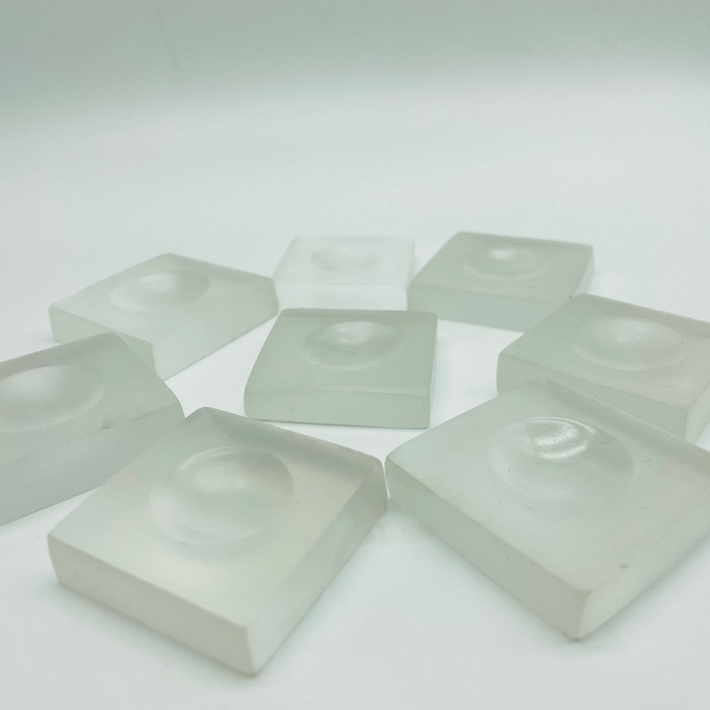 Square Selenite Sphere Stand Base Wholesale -Wholesale Crystals