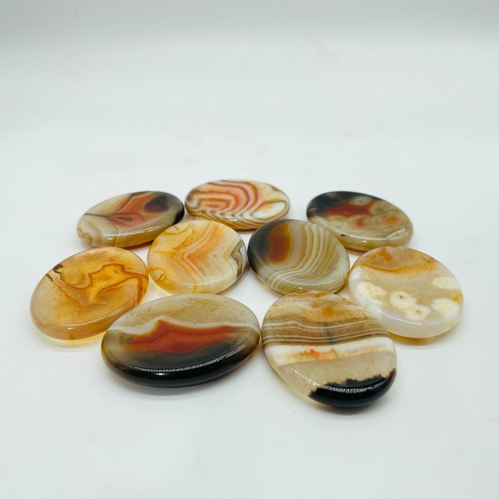 Stripe Agate Worry Stone Wholesale -Wholesale Crystals