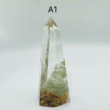 Thousand Layer Garden Quartz lodolite Inclusions Tower -Wholesale Crystals