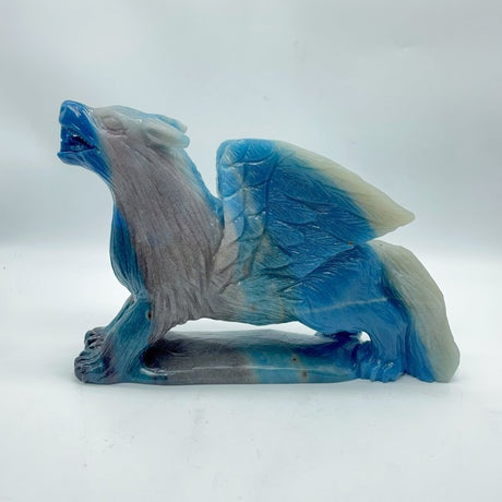 Trolleite Flying Dragon Carving -Wholesale Crystals