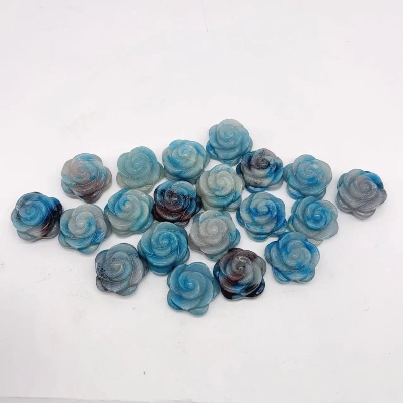 Trolleite Rose Flower Carving Crystal Wholesale - Wholesale Crystals